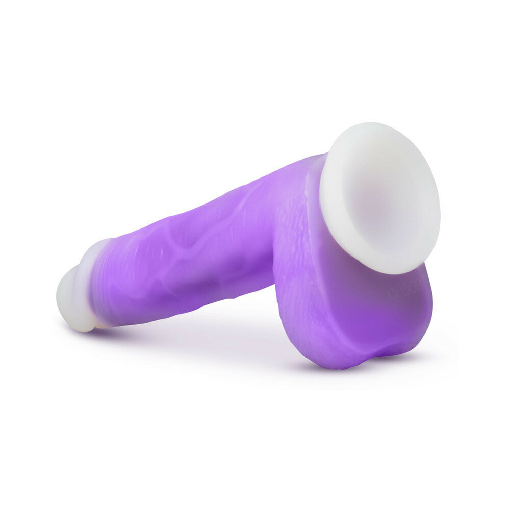 Neo Elite - Encore - 8-Inch Vibrating Dildo - Purple