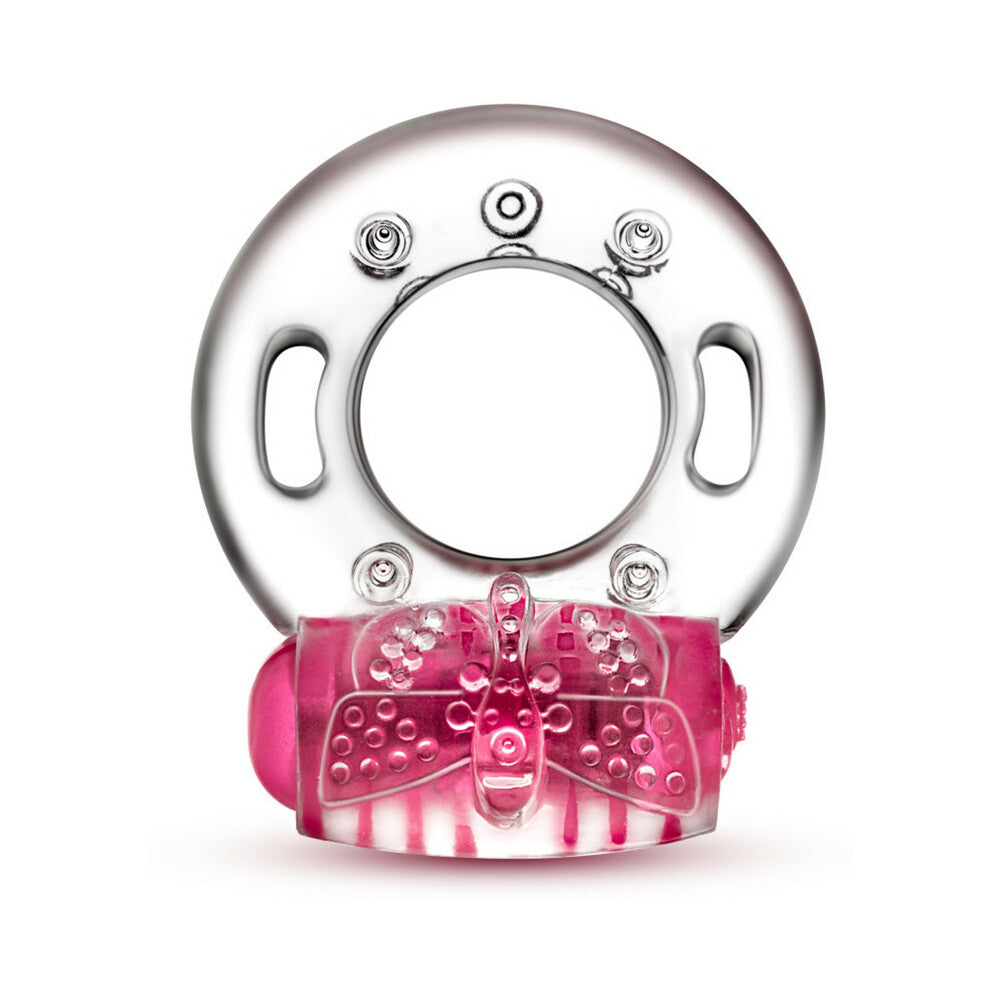 Play With Me - Arouser Vibrating C-Ring - Pink