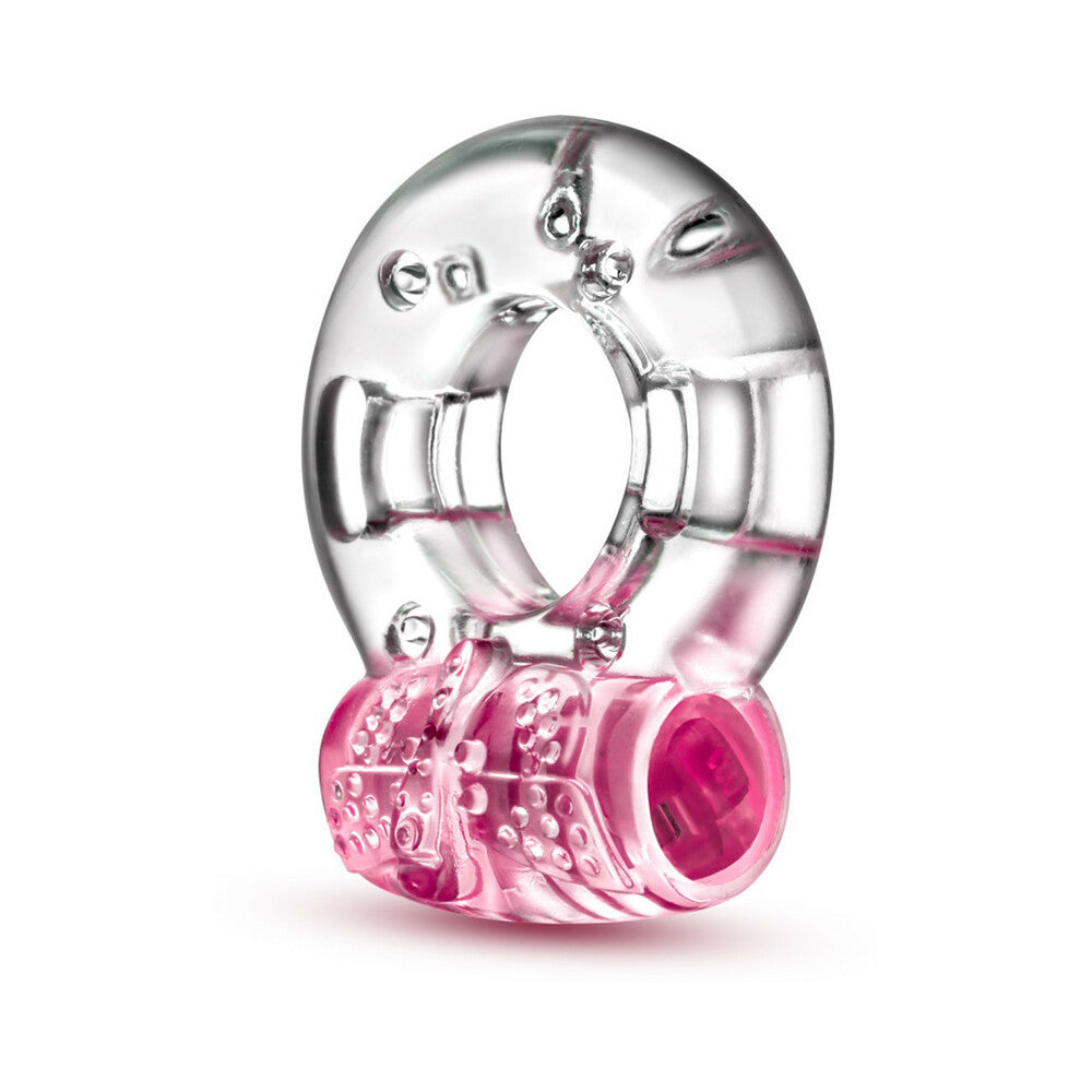 Play With Me - Arouser Vibrating C-Ring - Pink