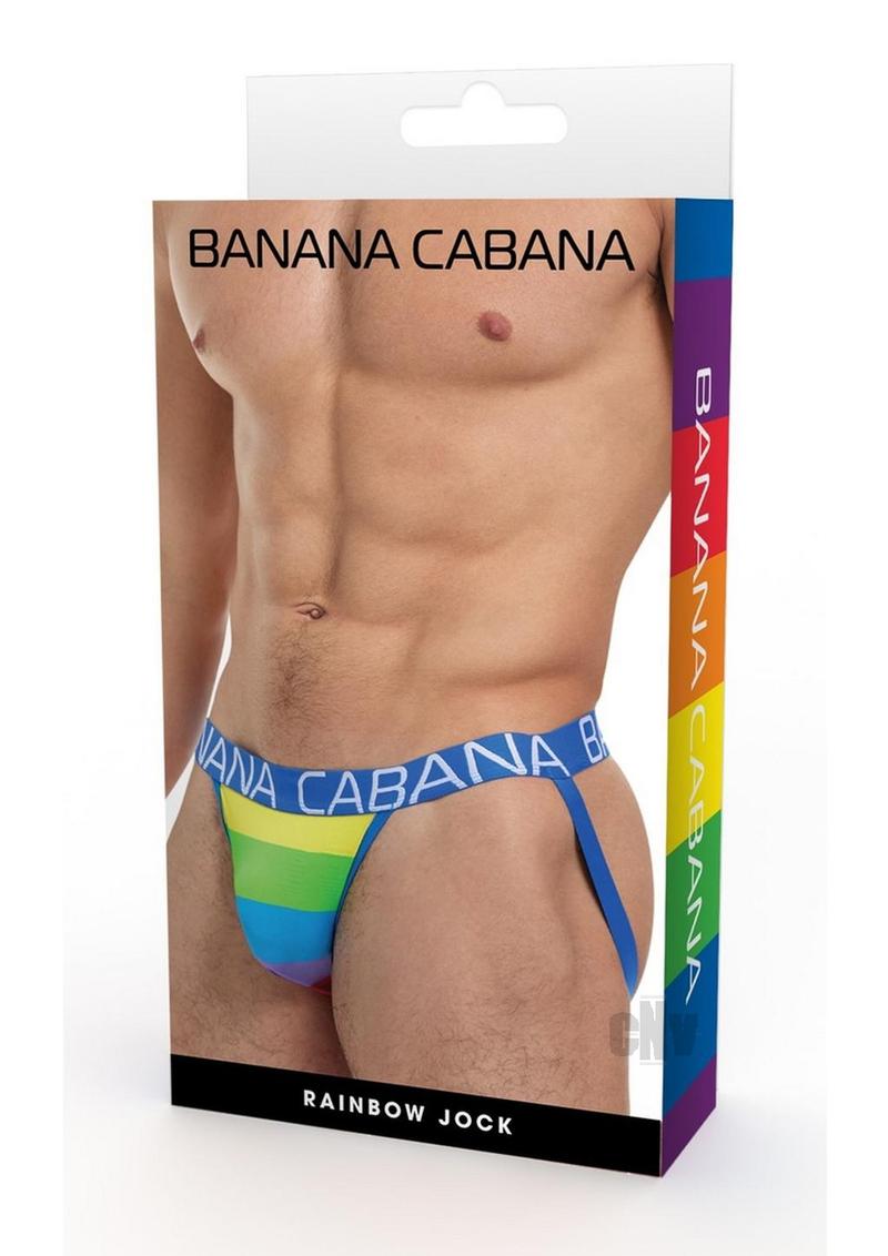 Banana Cabana Jock Sm/md Rainbow-Sexual Toys®-Sexual Toys®