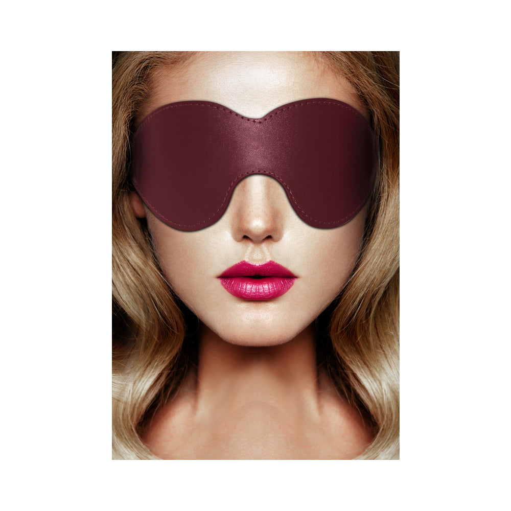 Ouch Halo Eyemask Burgundy