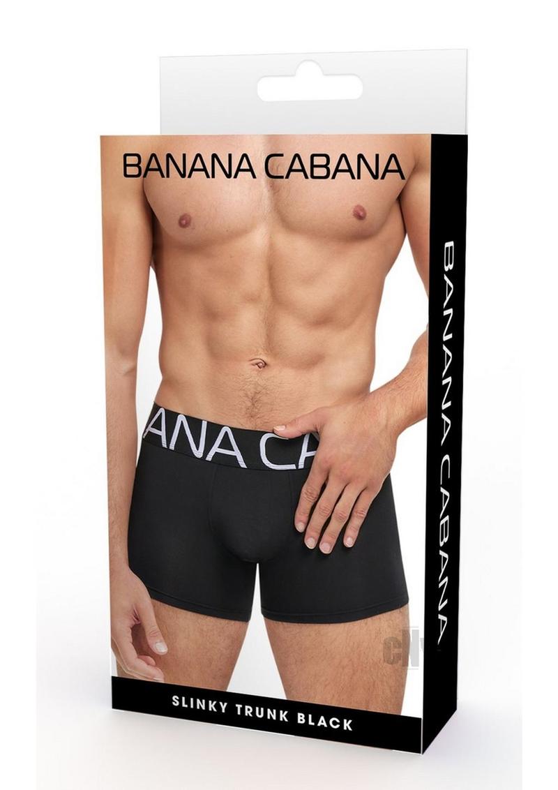 Banana Cabana Trunks Md/lg Black-Sexual Toys®-Sexual Toys®