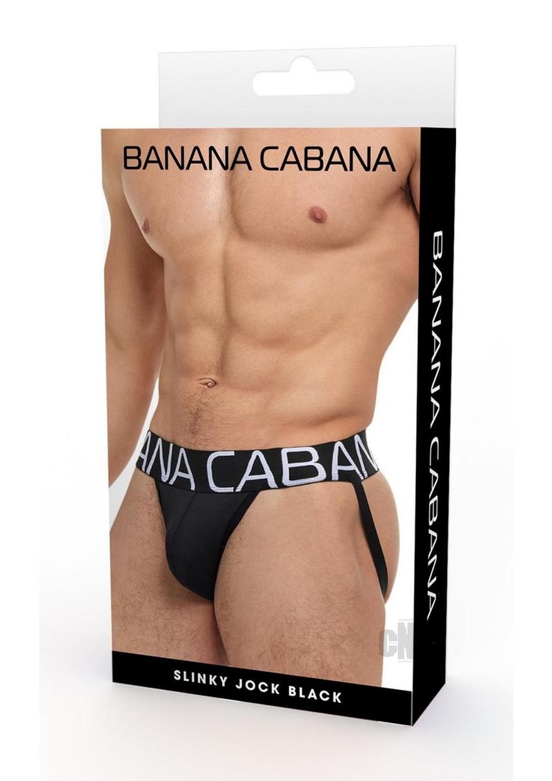 Banana Cabana Jock L/xl Black-Sexual Toys®-Sexual Toys®