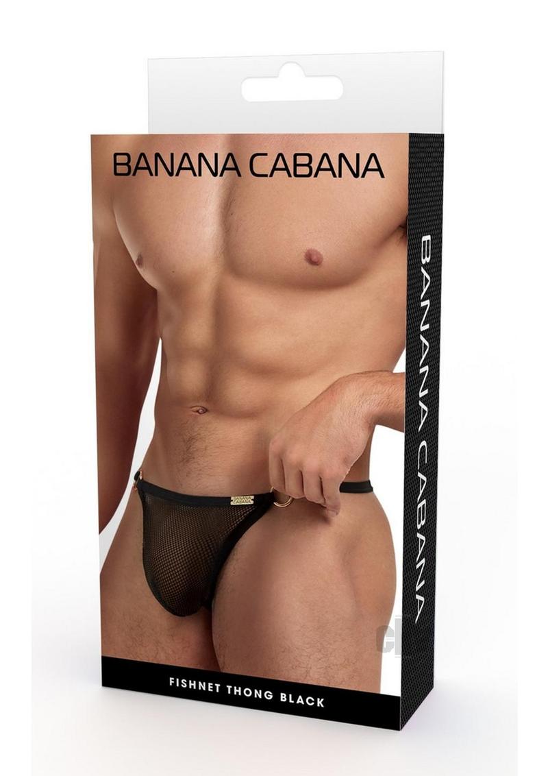 Banana Cabana Gstring Mesh Md/lg Purple-Sexual Toys®-Sexual Toys®