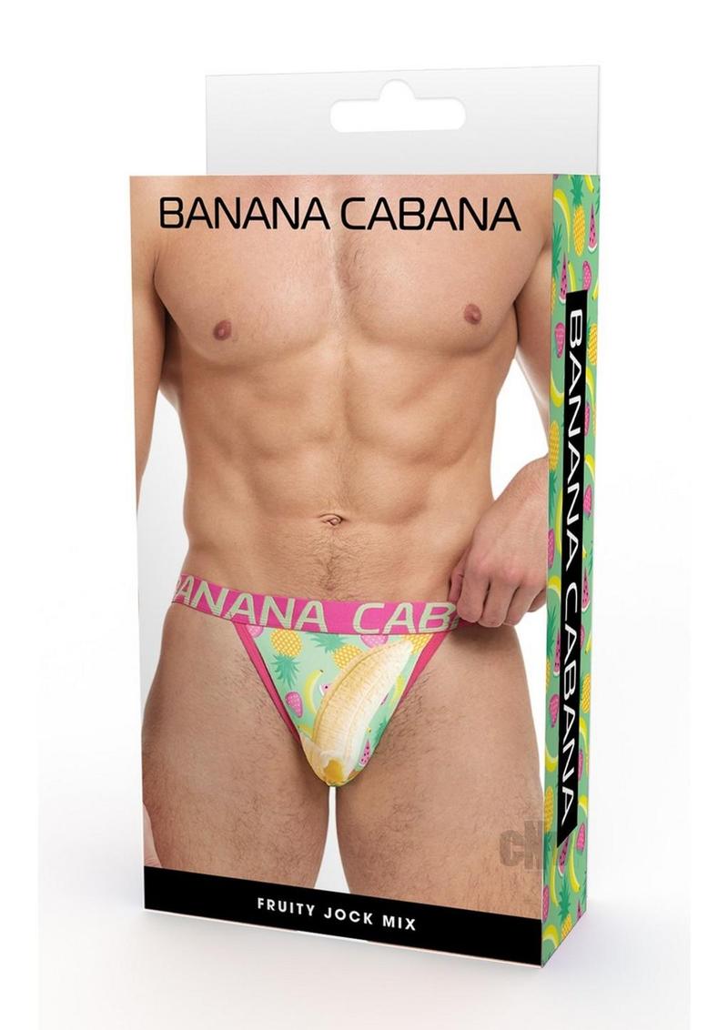 Banana Cabana Jock Fruit Lg/xl Multi-Sexual Toys®-Sexual Toys®