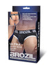 Brozil Open Back Mesh Brief L/xl Blk-Sexual Toys®-Sexual Toys®