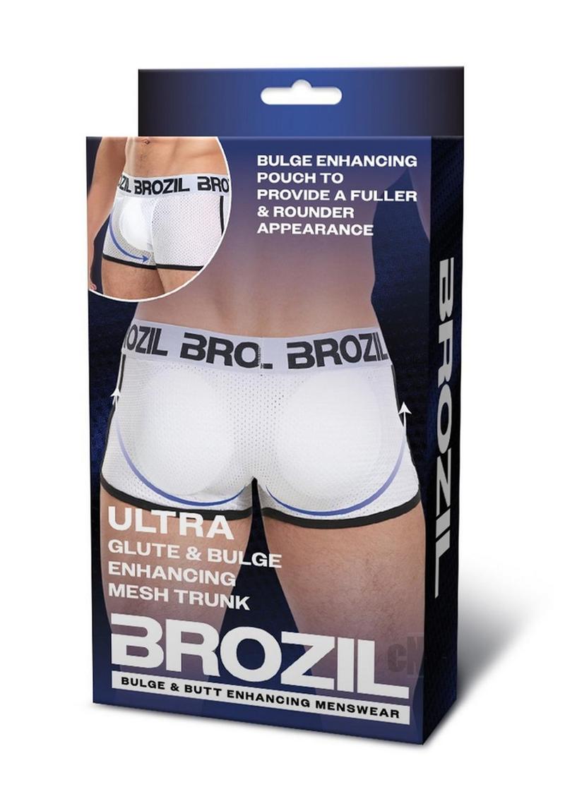 Brozil Mesh Boxer L/xl Wht-Sexual Toys®-Sexual Toys®