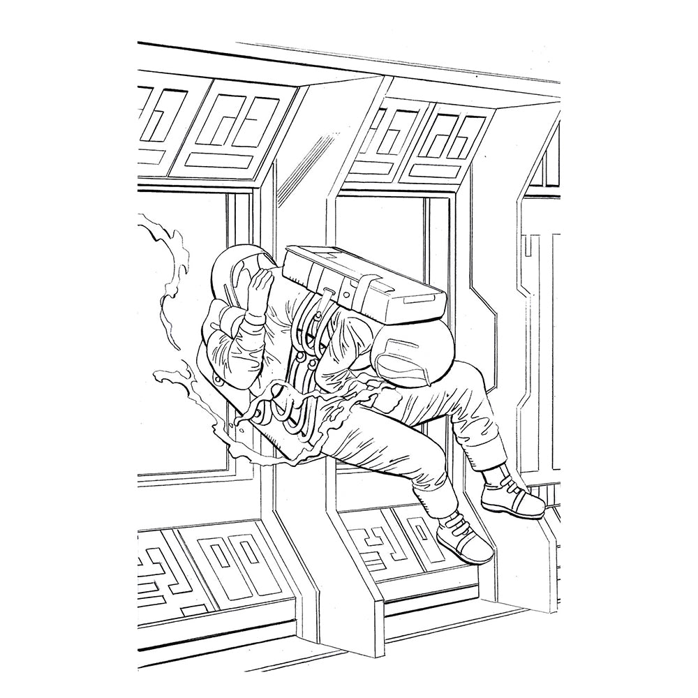 Wood Rocket Orgasms Everywhere Coloring Book