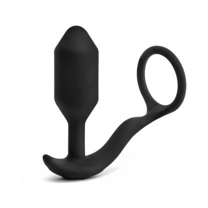 B-Vibe Vibrating Snug &amp; Tug Medium - Black