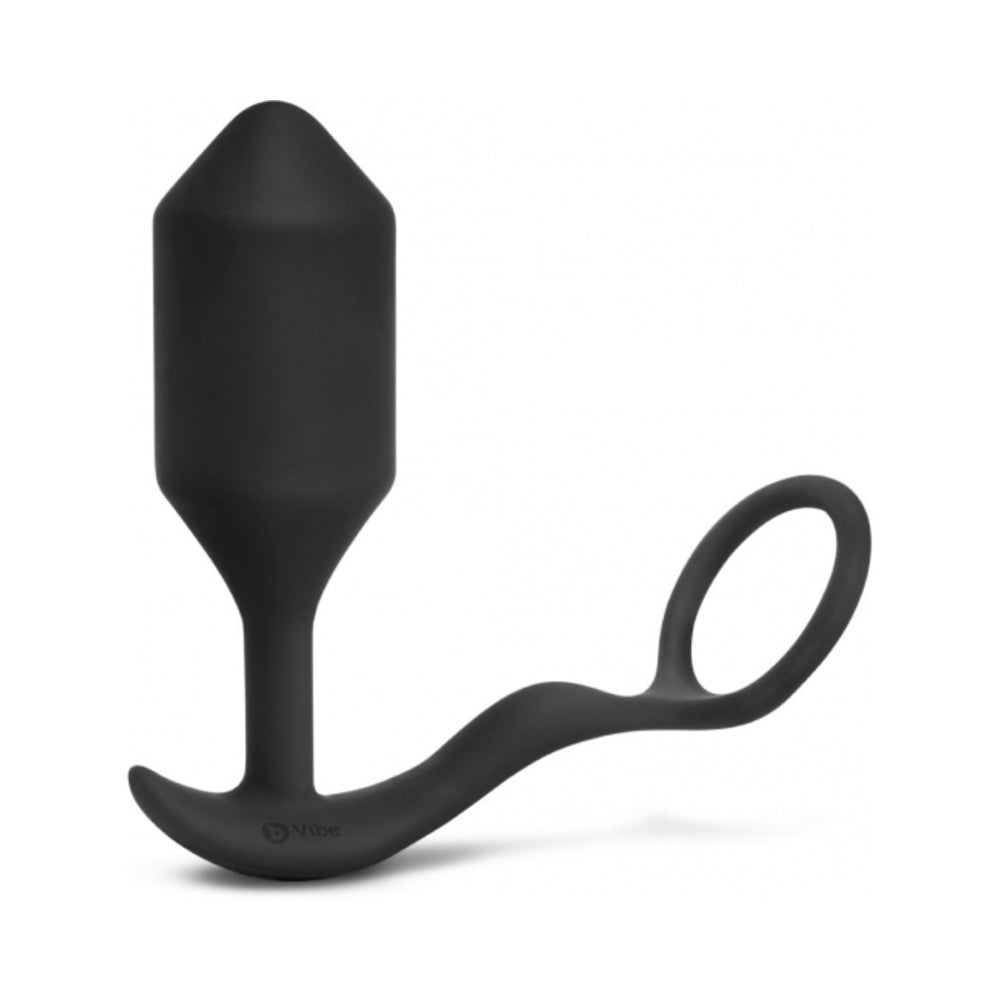 B-Vibe Vibrating Snug &amp; Tug Xl - Black