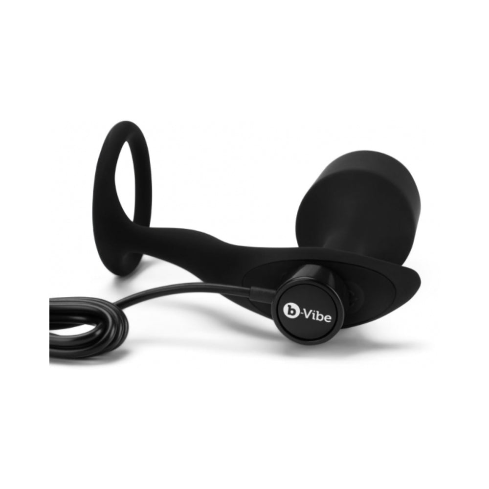 B-Vibe Vibrating Snug &amp; Tug Xl - Black