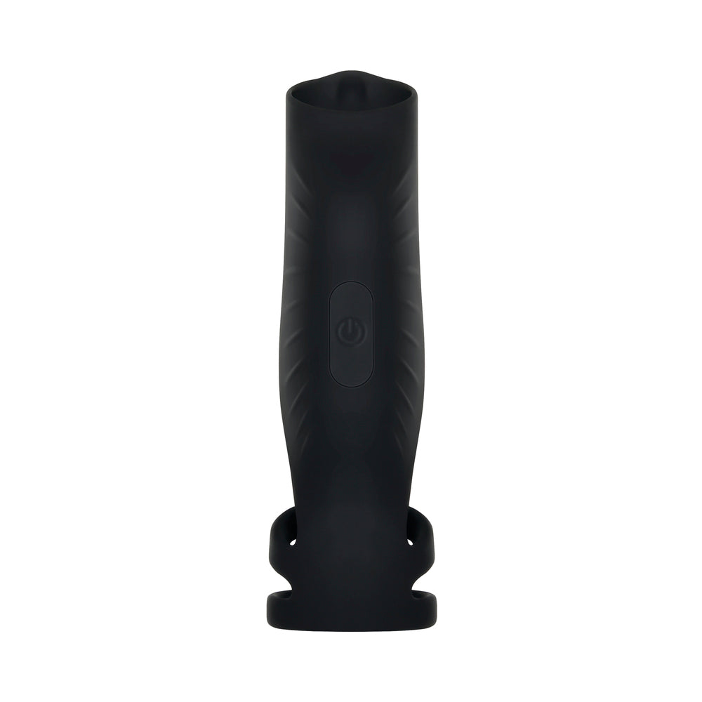 Gender X Rocketeer Vibrating Penis Sheath Black