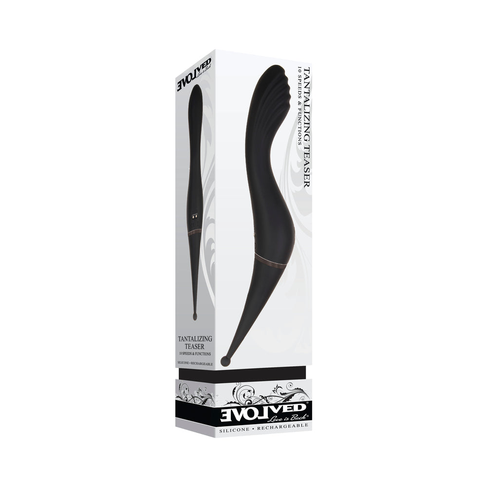 Evolved Tantalizing Teaser Dual End Vibrator - Black