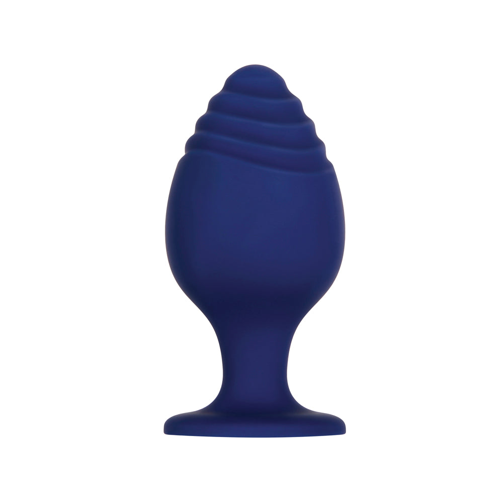 Evolved Get Your Groove On 3 Pc Silicone Anal Plug Set - Blue