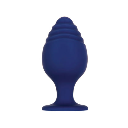 Evolved Get Your Groove On 3 Pc Silicone Anal Plug Set - Blue