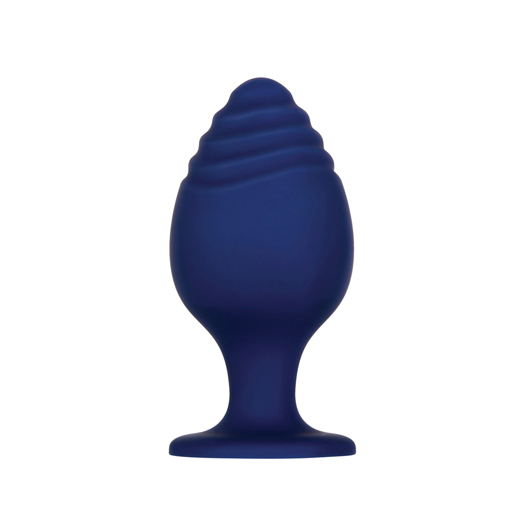 Evolved Get Your Groove On 3 Pc Silicone Anal Plug Set - Blue