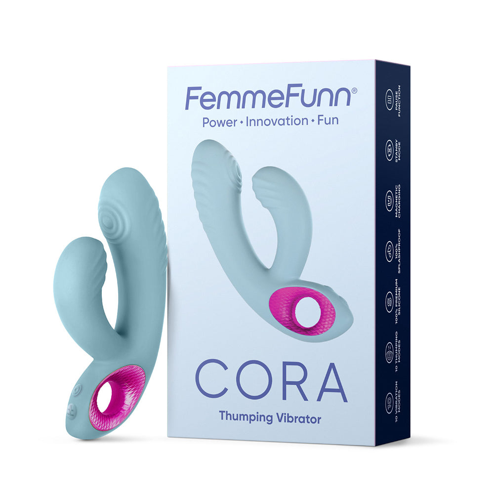 Femmefunn Cora Thumping Rabbit - Light Blue