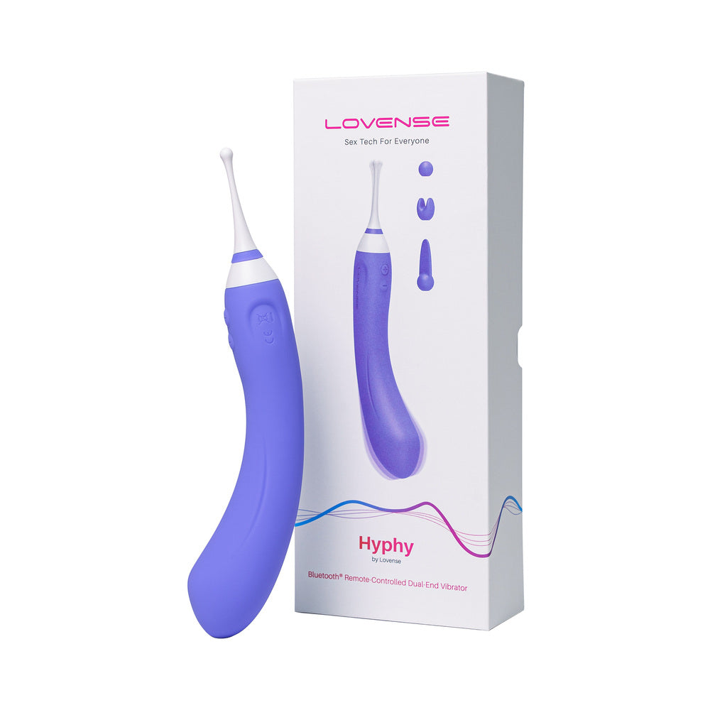 Lovense Hyphy Dual-End Clitoral And G-Spot Stimulator