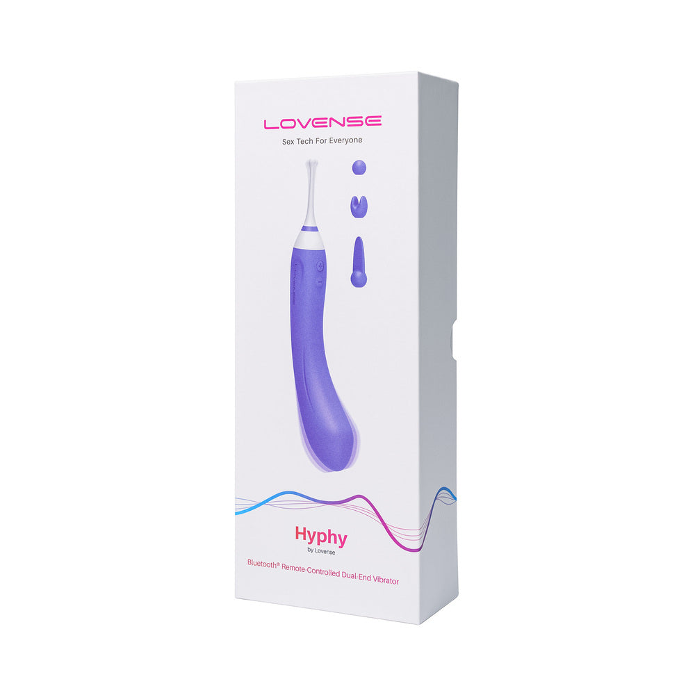 Lovense Hyphy Dual-End Clitoral And G-Spot Stimulator