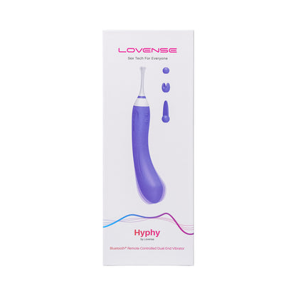 Lovense Hyphy Dual-End Clitoral And G-Spot Stimulator