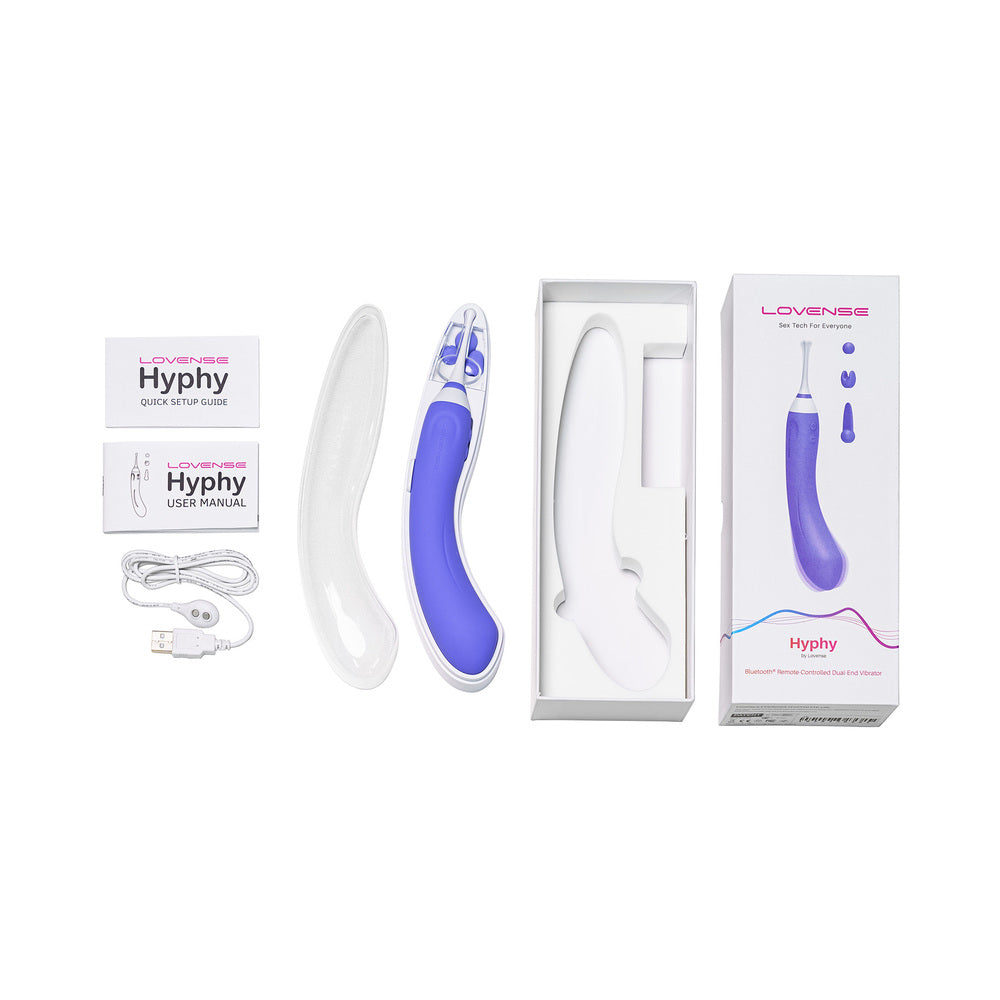 Lovense Hyphy Dual-End Clitoral And G-Spot Stimulator