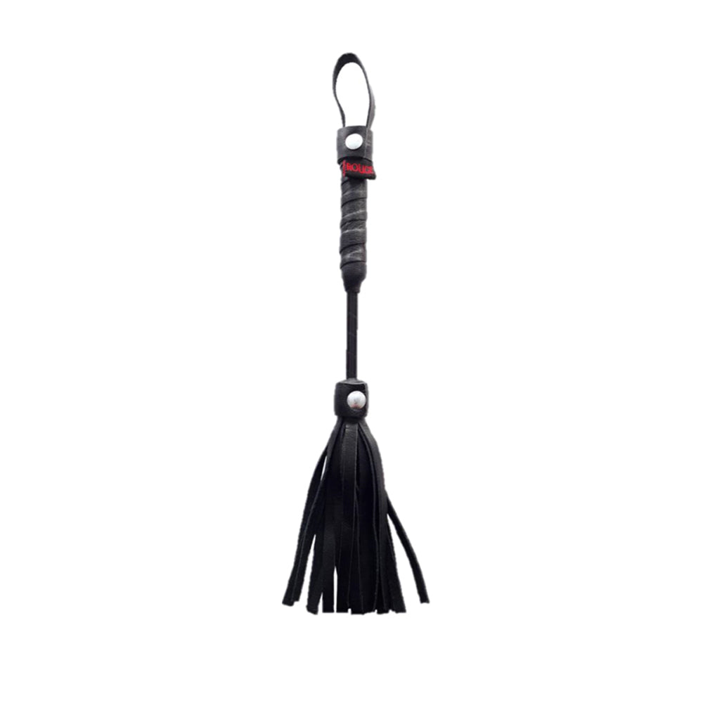 Rouge Mini Flogger 10 In. Black