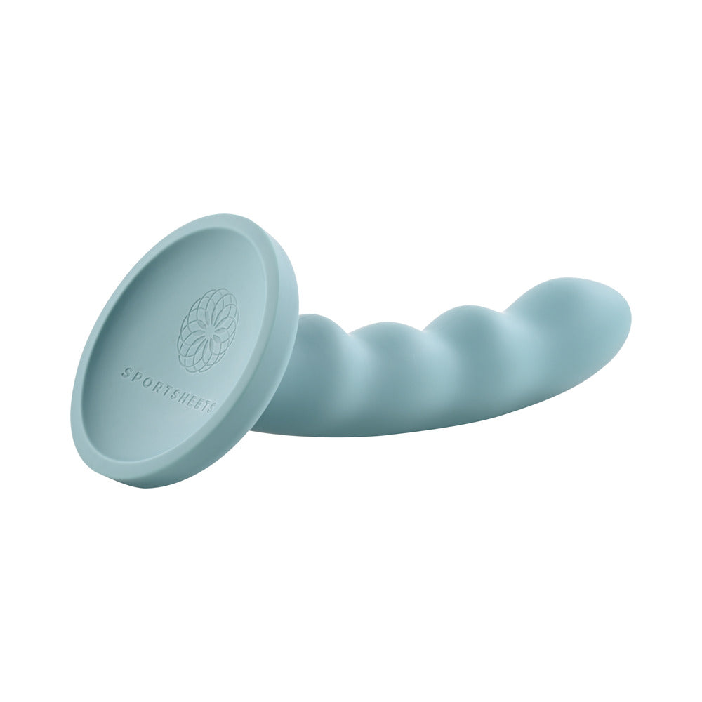 Merge Sage 8 In. Suction Cup G-Spot Dildo Green