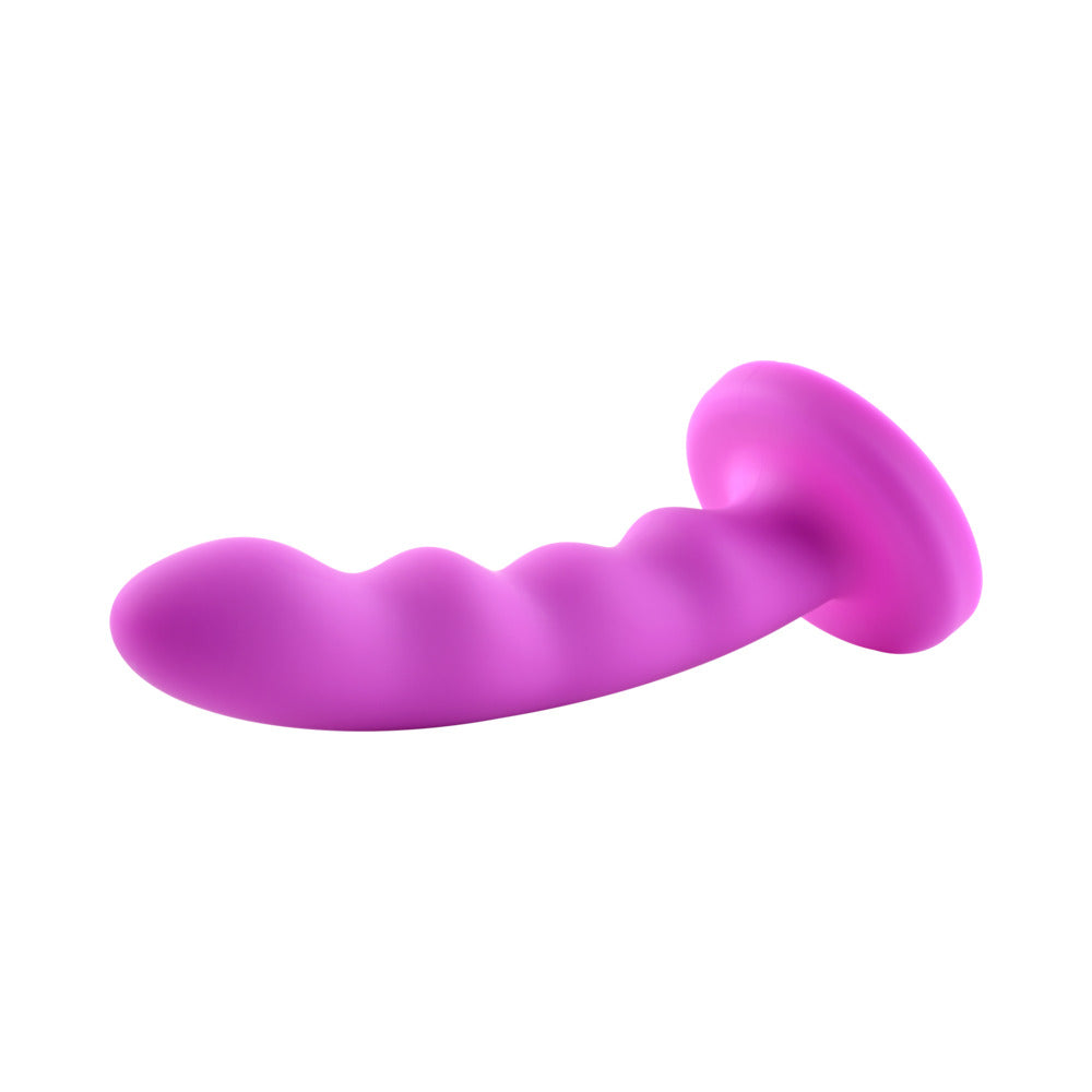 Merge Nautia 8 In. Suction Cup G-Spot Dildo Fuchsia