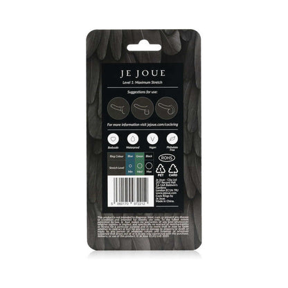 Je Joue Silicone Ring Maximum Stretch Black