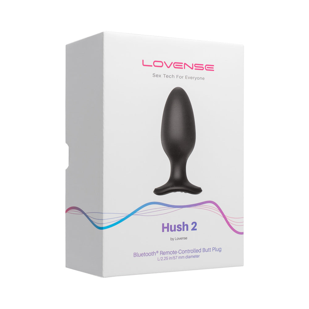 Lovense Hush 2 App-Compatible Butt Plug 2.25 In.