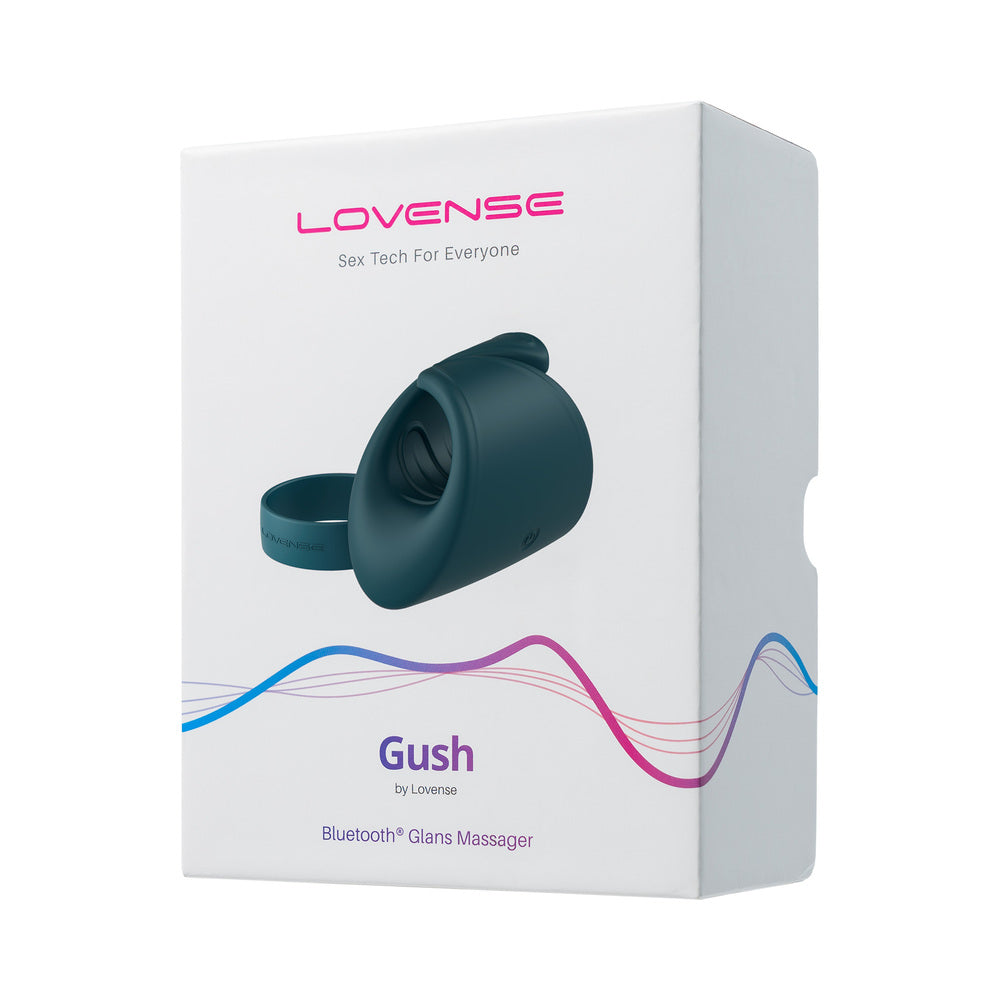 Lovense Gush App-Compatible Handsfree Masturbator Teal