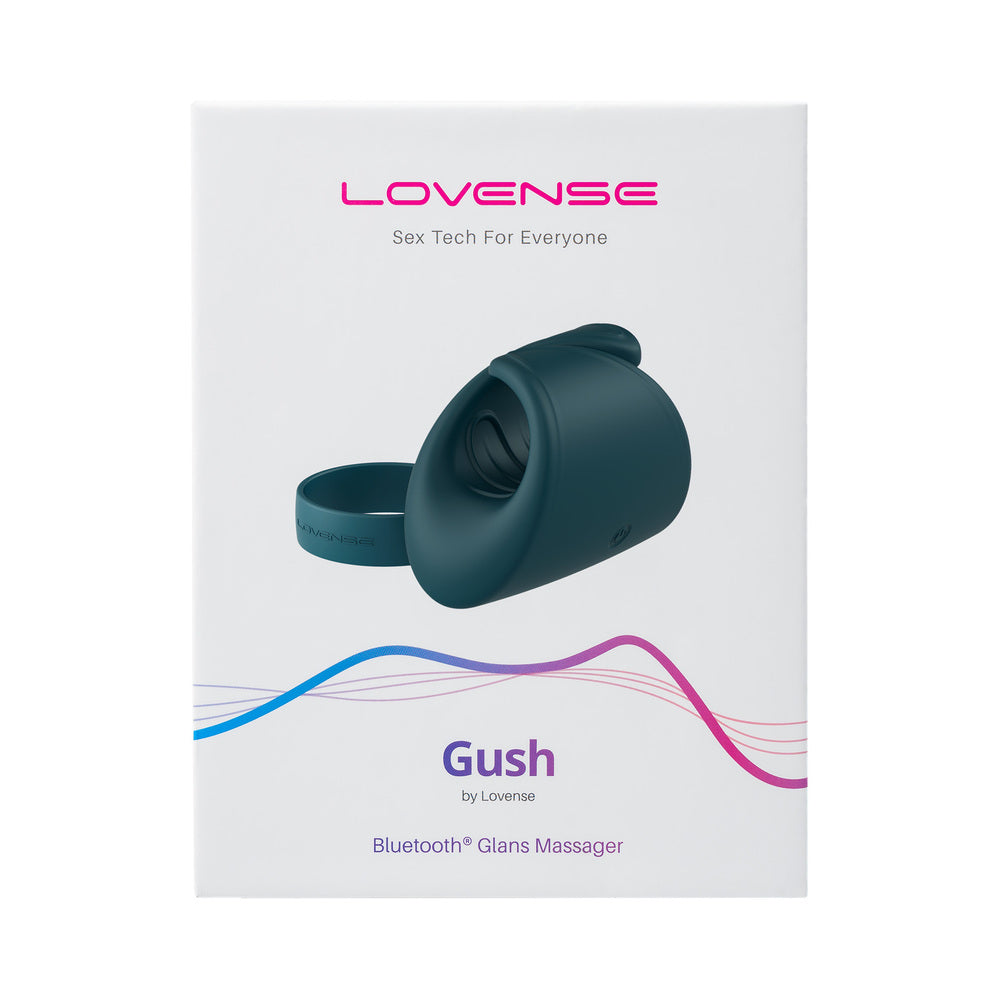 Lovense Gush App-Compatible Handsfree Masturbator Teal