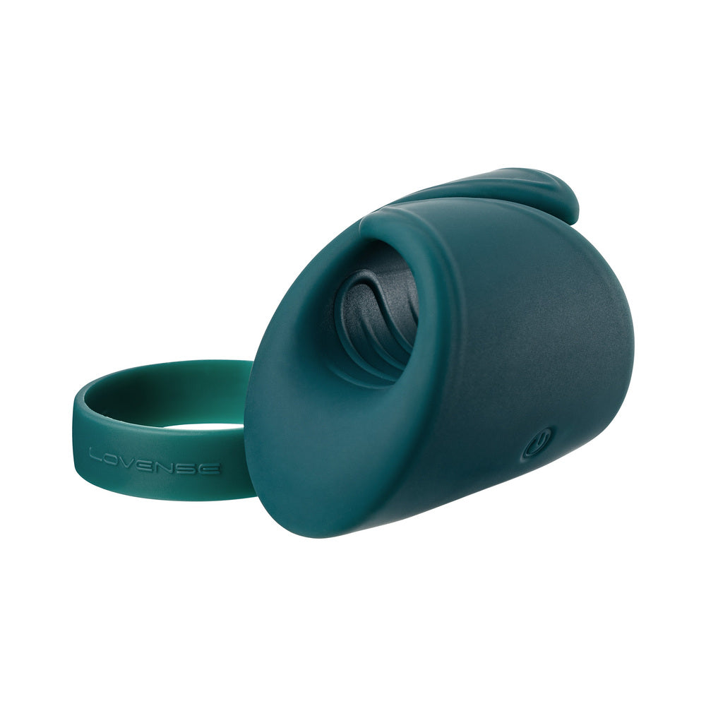 Lovense Gush App-Compatible Handsfree Masturbator Teal