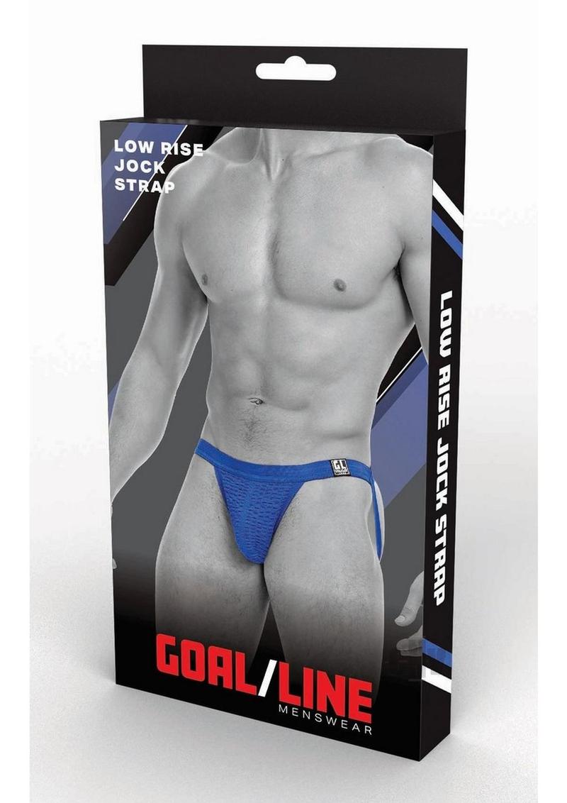 Goal Line Low Rise Jockstrap L/xl Blu-Sexual Toys®-Sexual Toys®