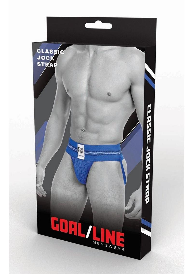 Goal Line Class Jockstrap L/xl Blu-Sexual Toys®-Sexual Toys®