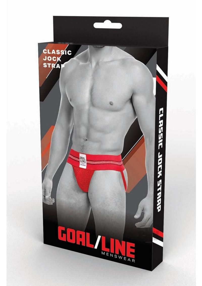 Goal Line Class Jockstrap L/xl Red-Sexual Toys®-Sexual Toys®