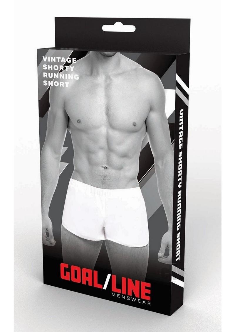 Goal Line Extreme Split Shorts L/xl Wht-Sexual Toys®-Sexual Toys®