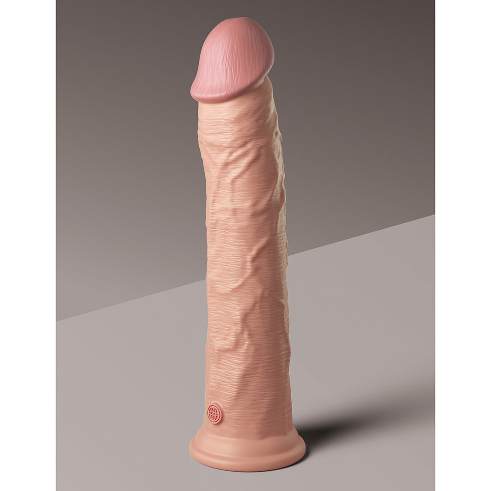 King Cock Elite Silicone Dual-Density Cock 11 In. Light