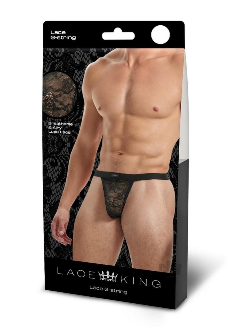 Lace King Lace Gstring L/xl Blk-Sexual Toys®-Sexual Toys®