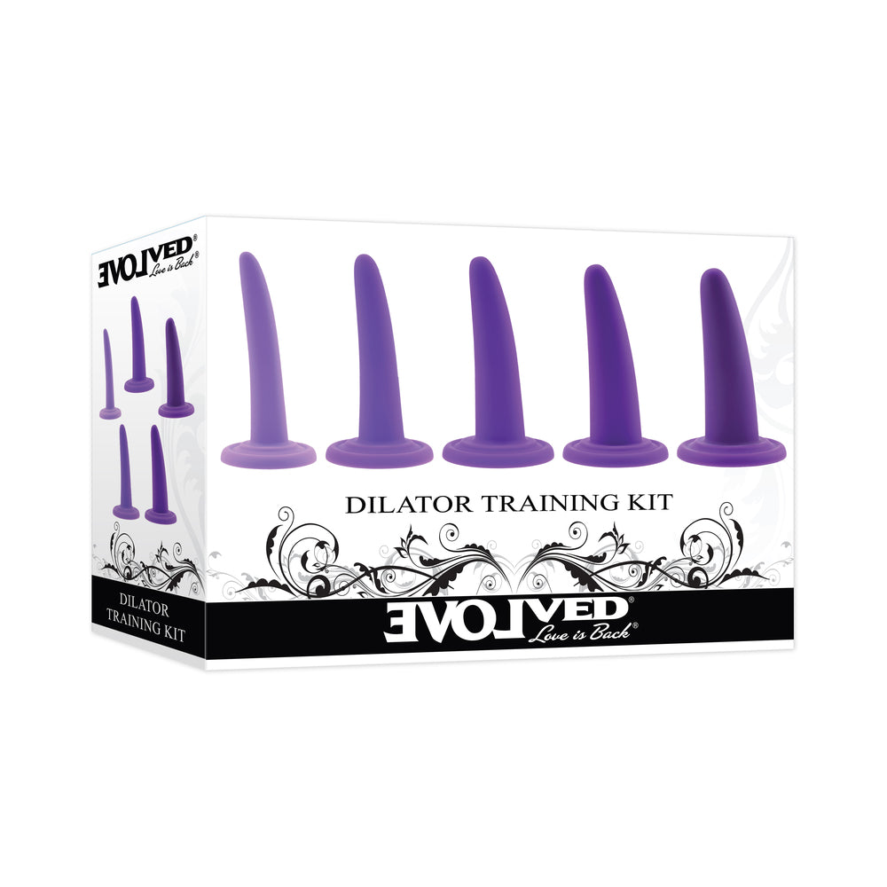 Evolved Silicone Dilator Training Kit - Purple