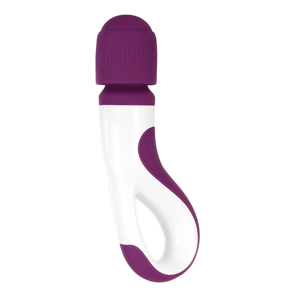 Gender X Handle It Wand Vibrator Silicone Rechargeable Purple