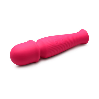 Curve Novelties Gossip Silicone Vibrating Wand 10X - Magenta