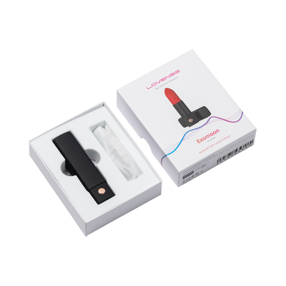 Lovense Exomoon App-Compatible Lipstick Vibrator