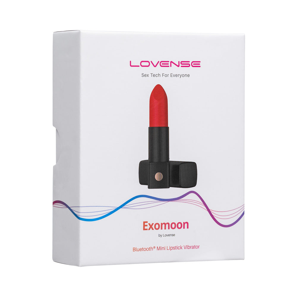 Lovense Exomoon App-Compatible Lipstick Vibrator