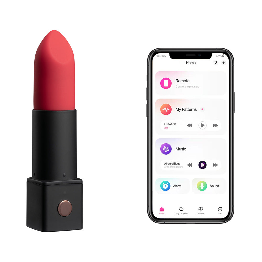 Lovense Exomoon App-Compatible Lipstick Vibrator