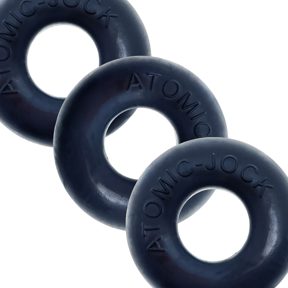 Oxballs Ringer Cockring 3-Pack Plus+Silicone Special Edition Night