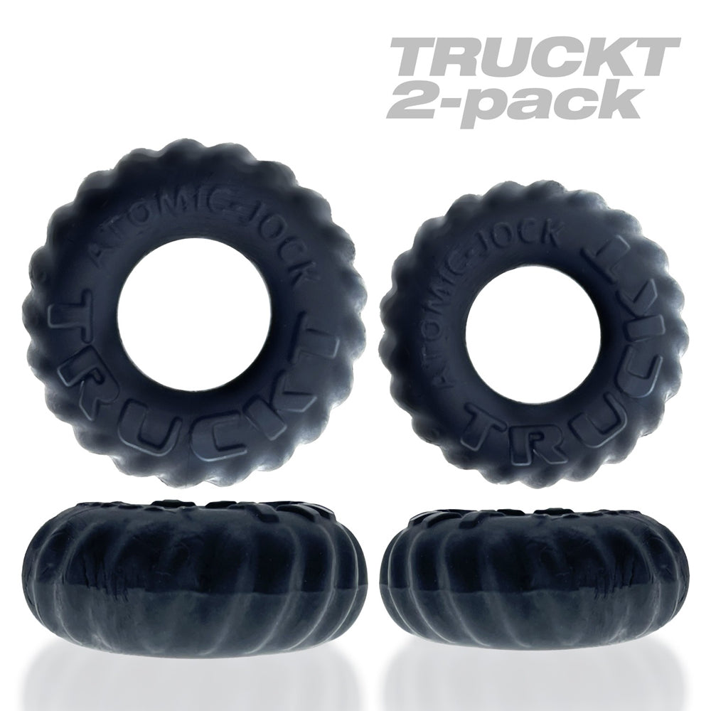 Oxballs Truckt 2-Piece Cockring Plus+Silicone Special Edition Night