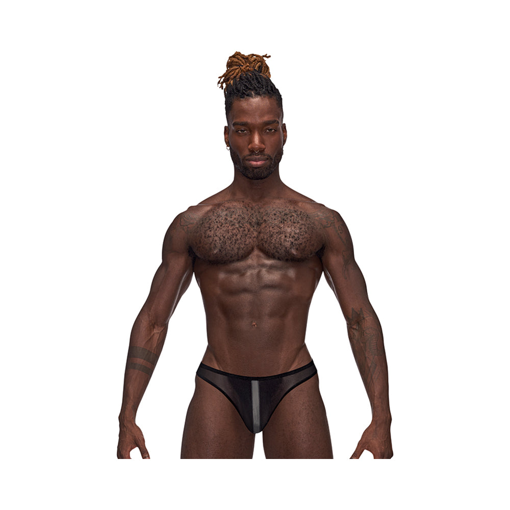 Mp Landing Strip Bikini Brief Black Xl