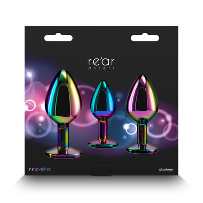 Rear Assets 3-Piece Trainer Kit Multicolor Rainbow