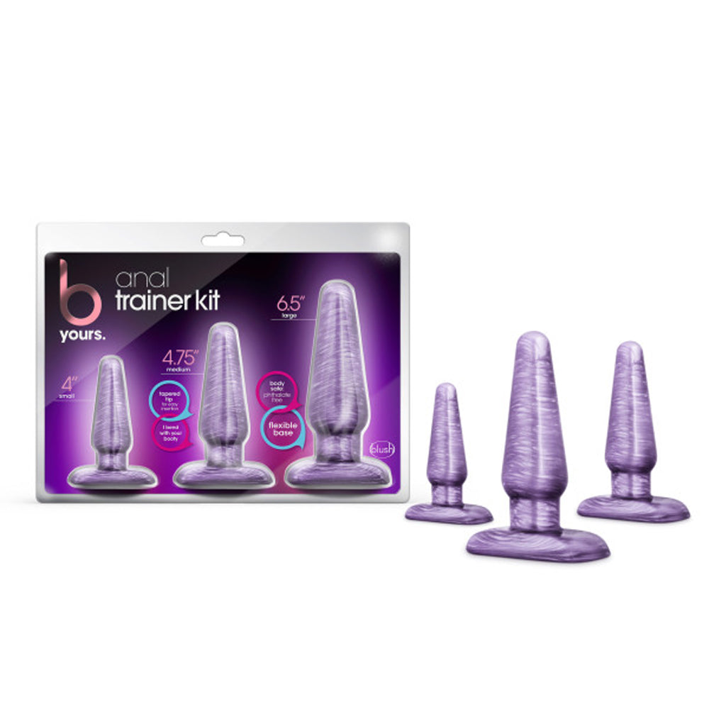 B Yours - Anal Trainer Kit - Purple Swirl